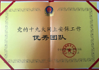 党的十九大网上安保工作优秀团队