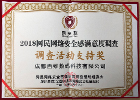 2018网民网络安全感满意度调查调查活动支持奖